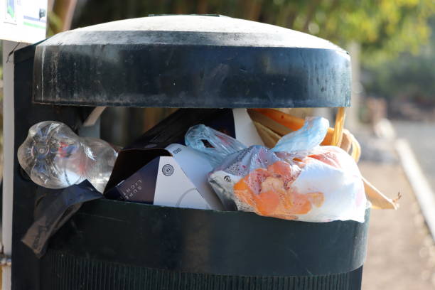 istock Garbage trash full Overflowing Waste: Environmental Neglect 2148850653