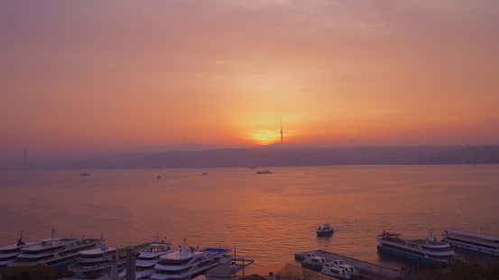 Istanbul during sunrise