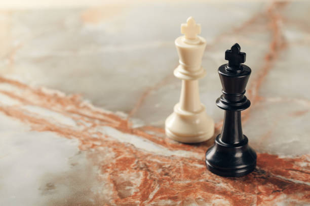 Chess business concept, leader and success.
