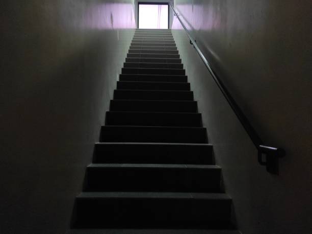 istock Uniquely designed stairs in a mall 2148862494