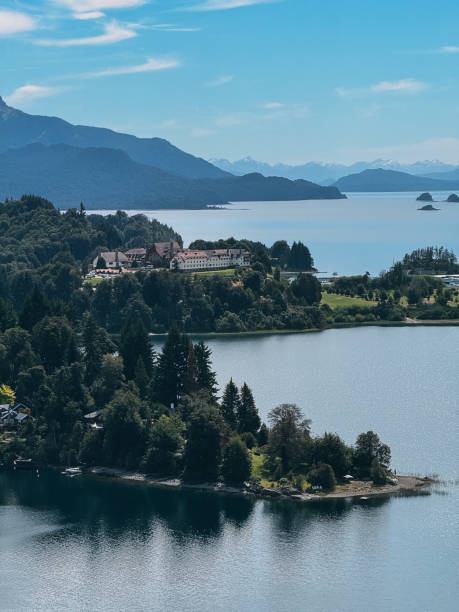 istock A beautiful lake with a small island in the middle 2148862730