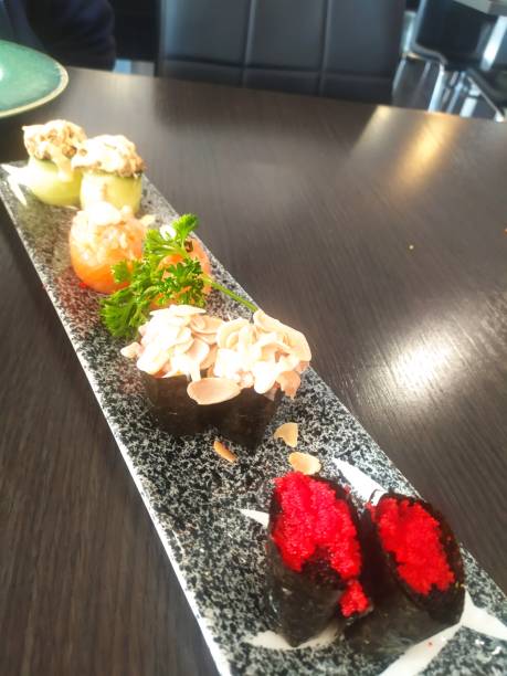 istock Japanese sushi and Chinese cuisine 2148863673