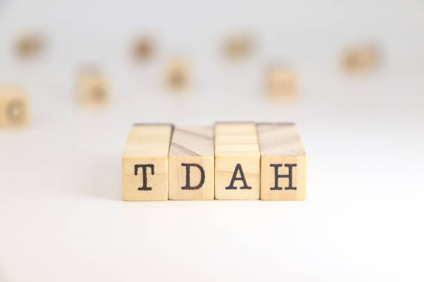 istock abbreviation tdah attention deficit hyperactivity disorder in Spanish language 2148865547
