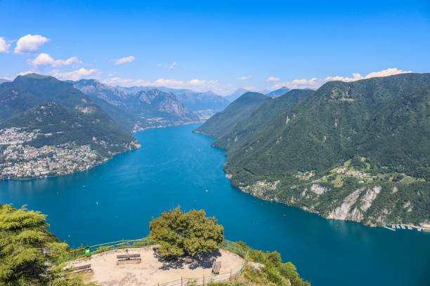istock View from Monte San Salvatore at lugano lake 2148866201