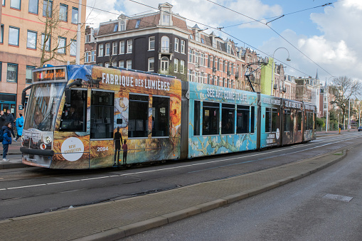 Theme Tram 14 Fabrique Des Lumieres At Amsterdam The Netherlands 23-33-2024