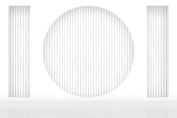 Abstract background for 3D product presentation, empty product stand