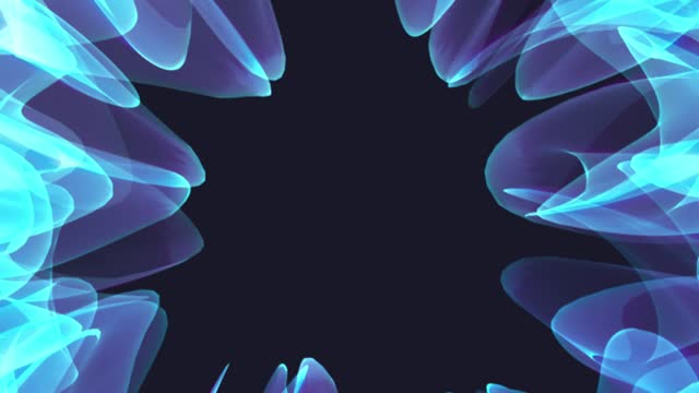 Abstract animated wallpaper on a dark background