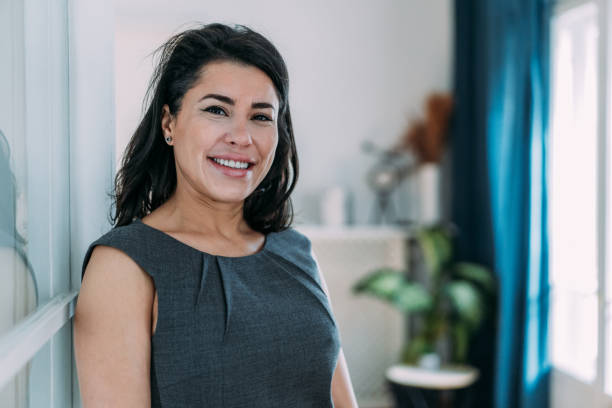 istock Confident businesswoman in modern office. 2148872542