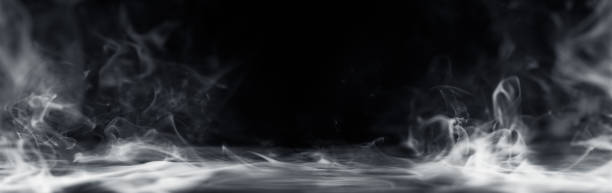 istock Real smoke exploding and swirling outwards. Dramatic smoke or fog effect for spooky Halloween or other dramatic background. 2148878275