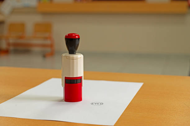 The seal used when voting in elections. (EVET=YES)