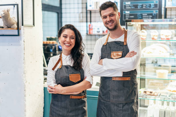 istock Cheerful barista 2148885642