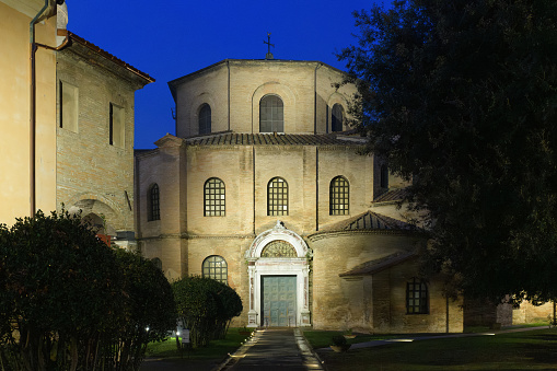 Basilica of San Vitale in Ravenna, Italy.
