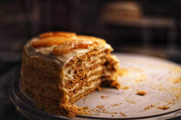 istock Piece of sweet cake 2148896053