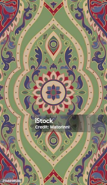 Vector Abstract Arabian Oriental Abstract Vector Pattern Stock Illustration - Download Image ...