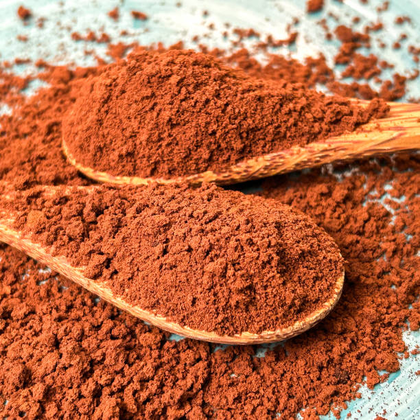istock Ground Coffee On A Wooden Spoon 2148907486