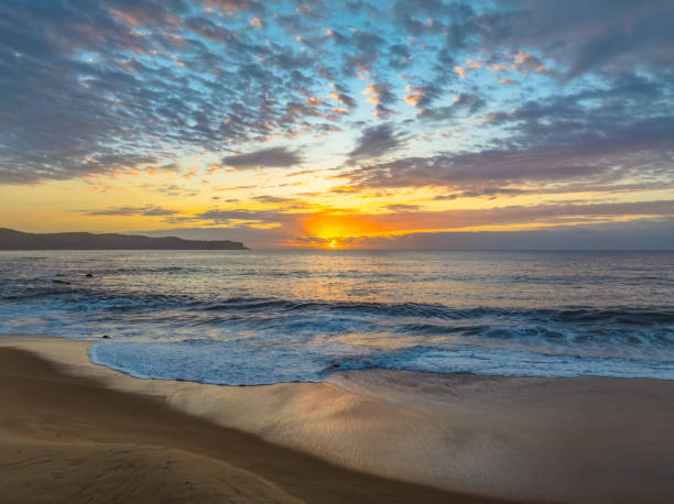 istock After the rain sunrise at the seaside 2148912397