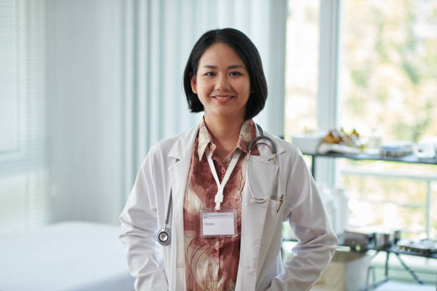 istock Portrait of Smiling Vietnamese Pediatrician 2148917184