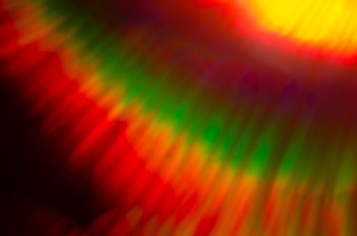 Blurry holographic image. Color background