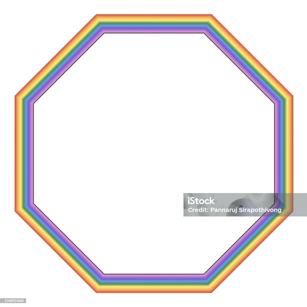 Rectangle Spectrum Image Can Rectangle Frame Rainbow Colors Spectrum Colorful Color Gradient ...
