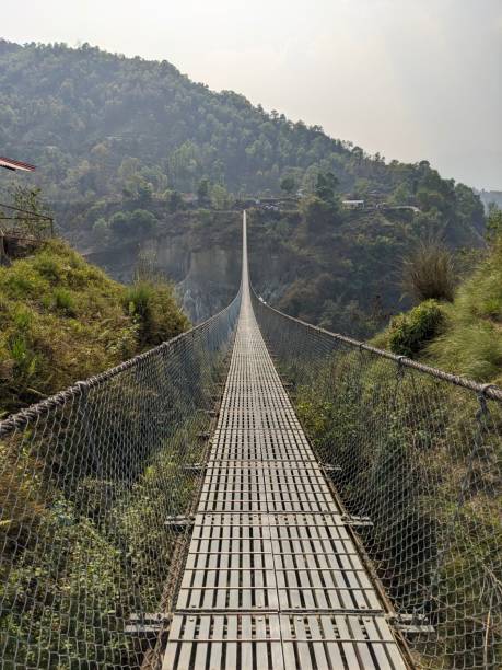 istock Suspension Bridge in Pokhara, Nepal 2148922093