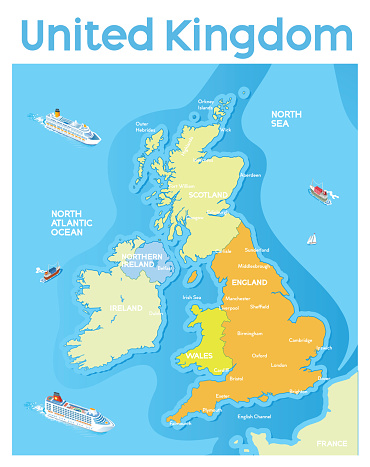 Vector United Kingdom Map