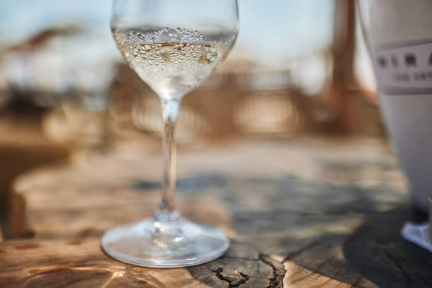 istock Close up of cold drinking glass. 2148924906