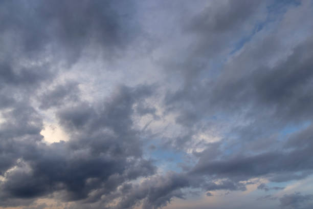 istock beautiful sky with slowly moving clouds in the sky at dusk 2148926889