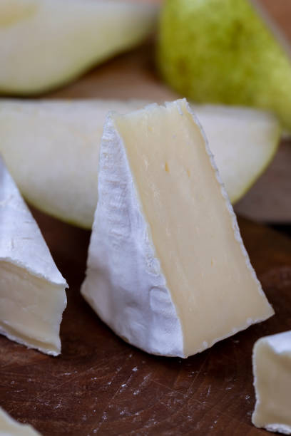istock delicious fresh soft cheese with white mold 2148927063