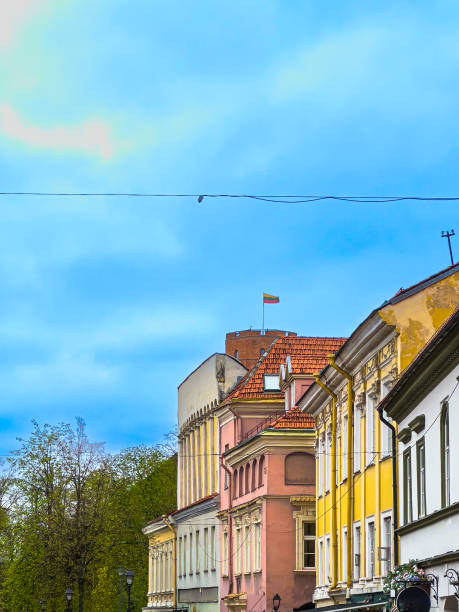 istock Street view of Vilnius in Lithuania 2148934026