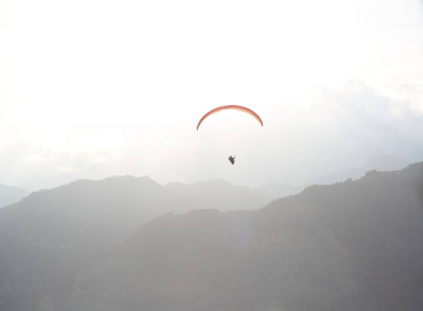 istock Paragliders on the lake Garda 2148935100