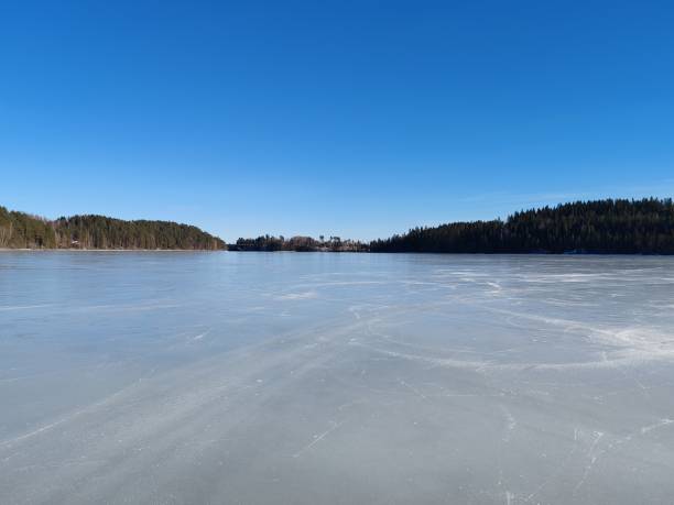 istock Frozen lake in Finland 2148935808