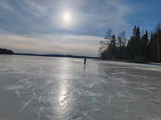istock Frozen lake in Finland 2148935897