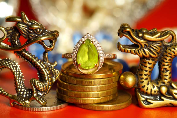 istock A statuette of a Chinese dragon. 2148936026