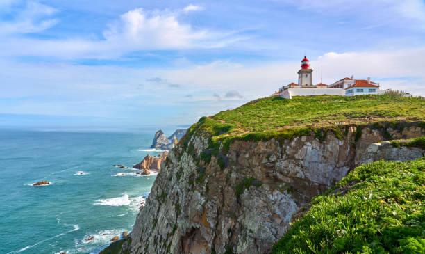 istock Lighthouse on Cabo da Roca in Portugal, westcoast 2148940739