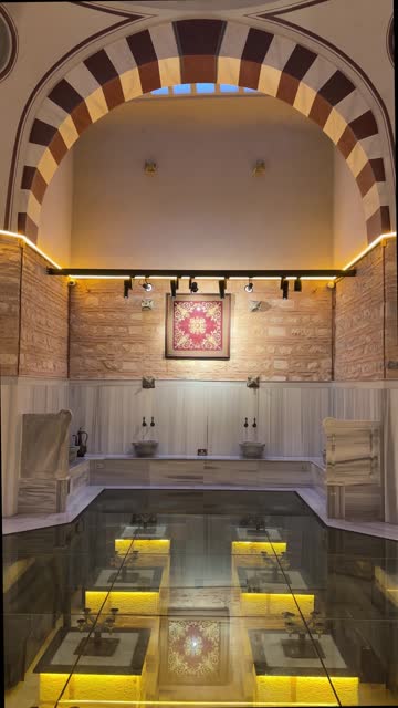 Hamam, interior of Turkish Bath, Ottoman Style