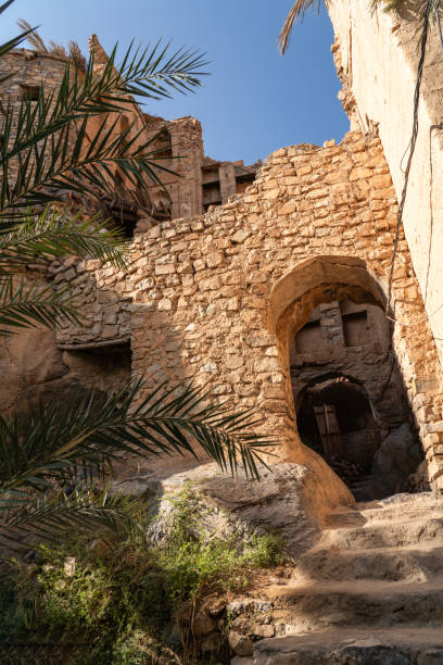 istock Al Hamra, crumbling sandstone houses, Oman 2148948264