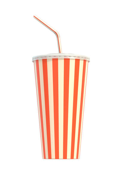 istock Fast food cola drink cup and drinking straw 2148948964