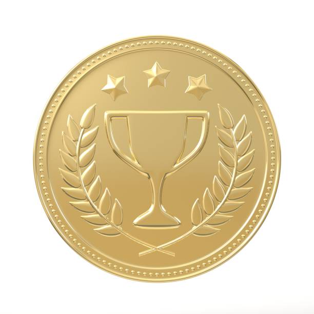 istock Golden Medal 2148949442