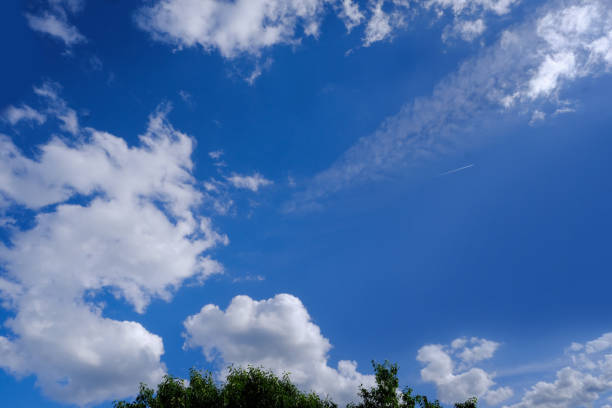 beautiful cloudscape in daytime blue sky, beautiful white fluffy with clouds, concept of transcendence, Heaven and infinity, good weather, height, kingdom of God, banner, Beautiful bright background