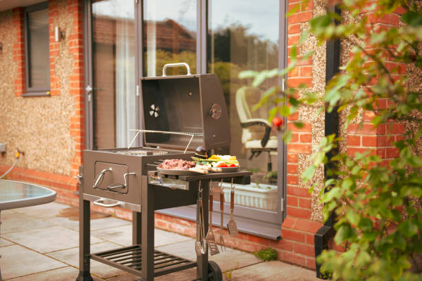 istock cook meat on the grill, barbecue 2148954109