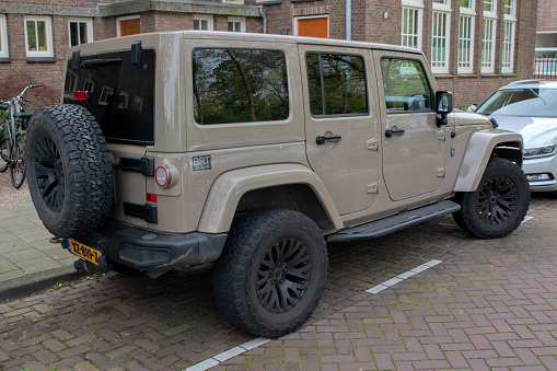Brute Jeep Car At Amsterdam The Netherlands 13-4-2024