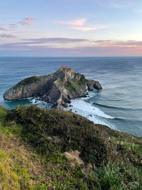 istock Oceanfront at San Juan de Gaztelugatxe in Spain 2148956924
