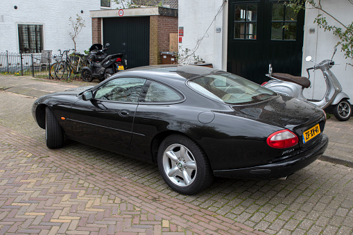 Jaguar XK8 Car At Abcoude The Netherlands 8-4-2024