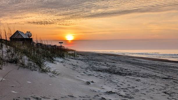 istock Sunrise on Emerald Isle North Carolina 2148957947