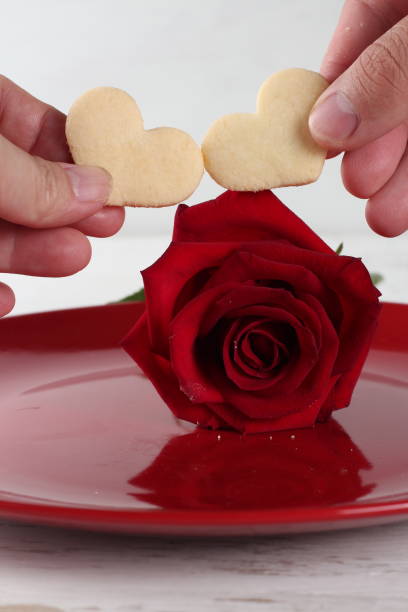istock heart cookies and valentines day 2148958319