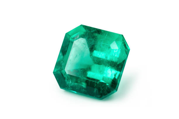 istock natural green emerald sapphire precious gemstone isolated on white background 2148964628