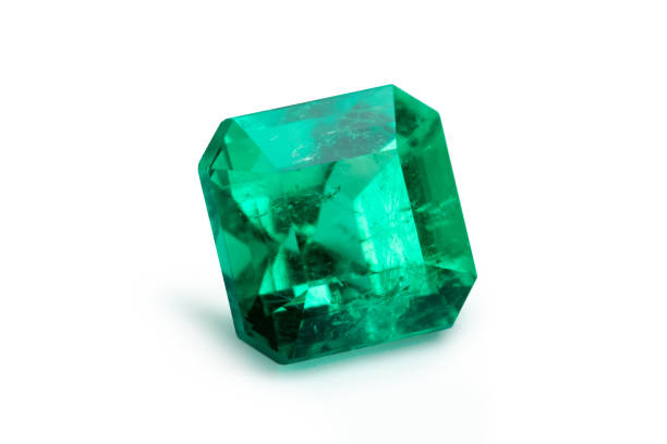 istock natural green emerald sapphire precious gemstone isolated on white background 2148965856