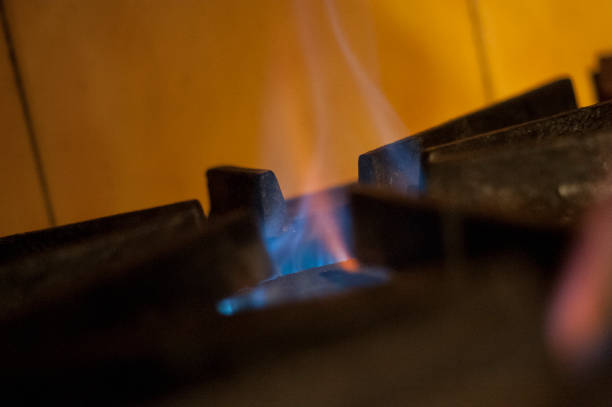 istock fire gas stove in the kitchen 2148966351