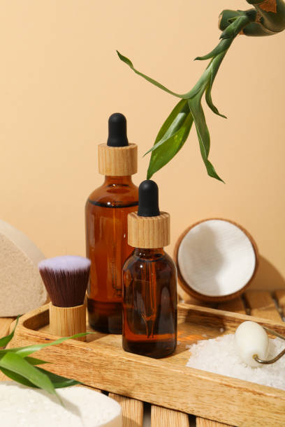 istock Self care concept, bamboo accessories for self care 2148966366