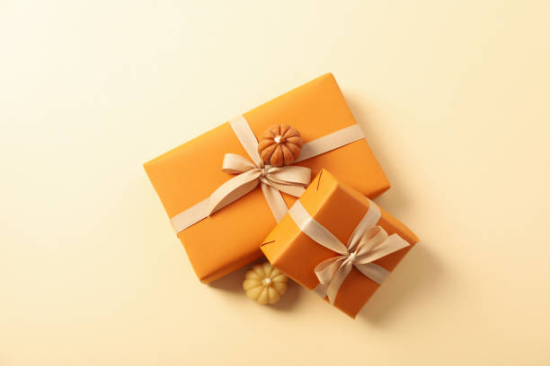 istock Autumn and fall season, fall season gift and present concept 2148967770